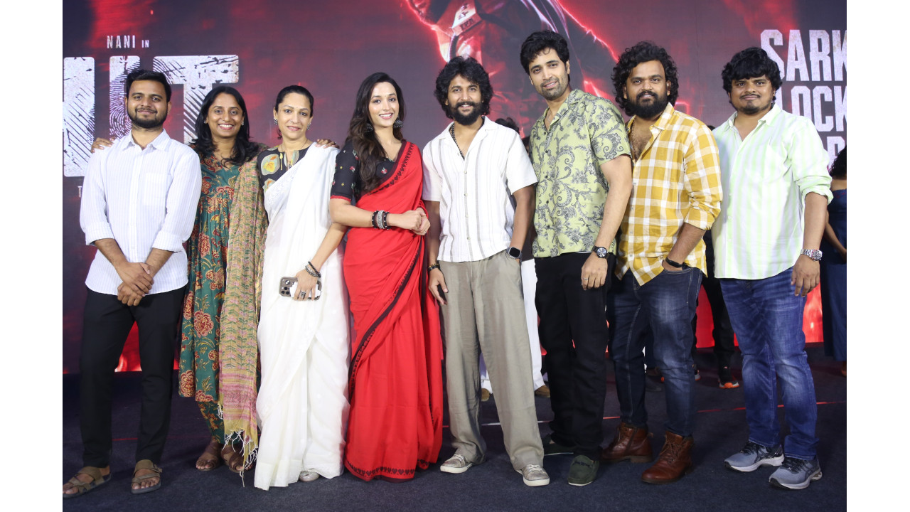 హిట్3 ని ఆడియన్స్ బిగ్ మాస్ కమర్షియల్ సినిమాలా సెలెబ్రేట్ చేసుకోవడం హ్యాపీగా ఉంది:  నేచురల్ స్టార్ నాని